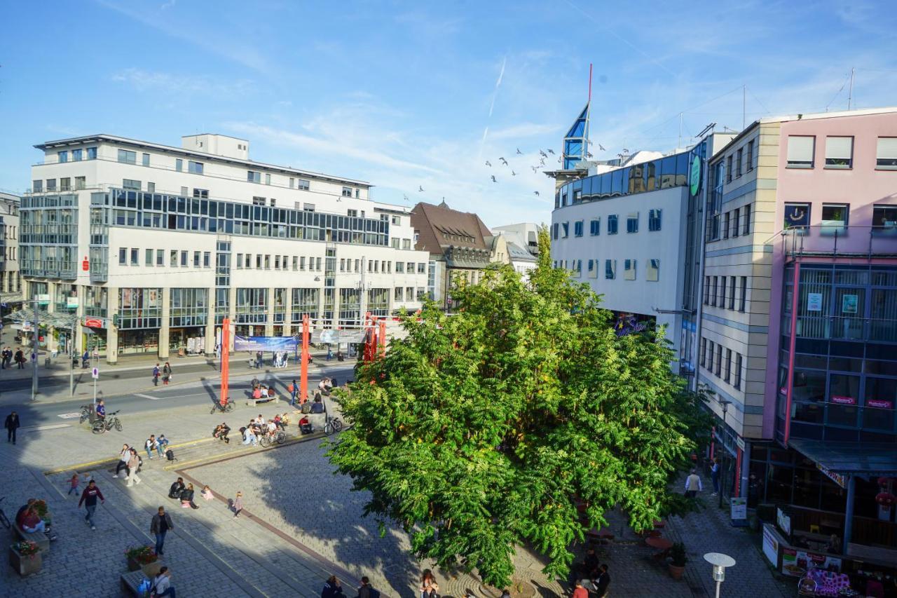 3-Raum City-Appartement Jena Eksteriør bilde